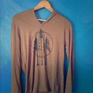 Soul Flower long sleeve hoodie